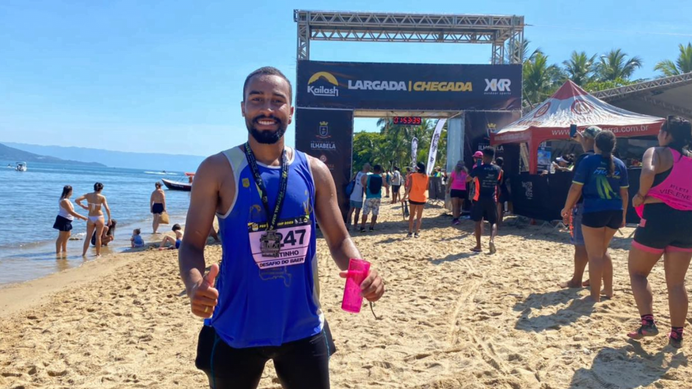 Atleta ganha em primeiro lugar após três anos sem correr