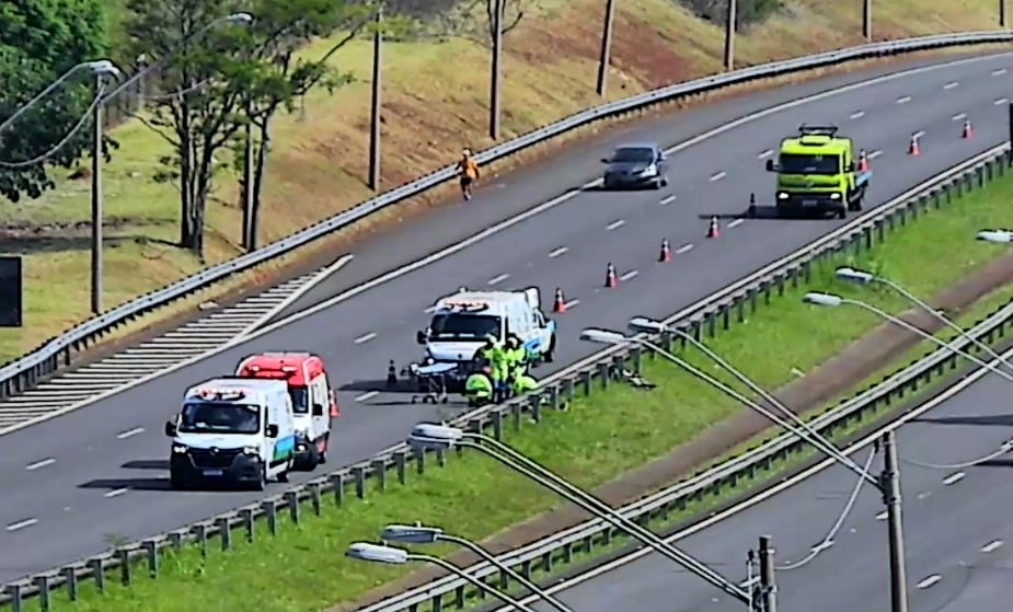 Motociclista Morre Em Acidente Na Rodovia Zeferino Vaz