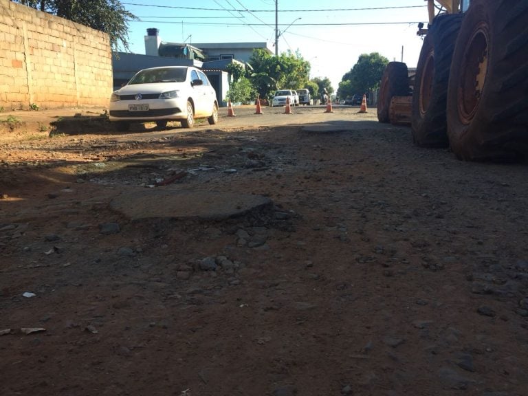 Prefeitura inicia obras de recapeamento na rua Egydio Pedreschi, zona norte de Ribeirão Preto
