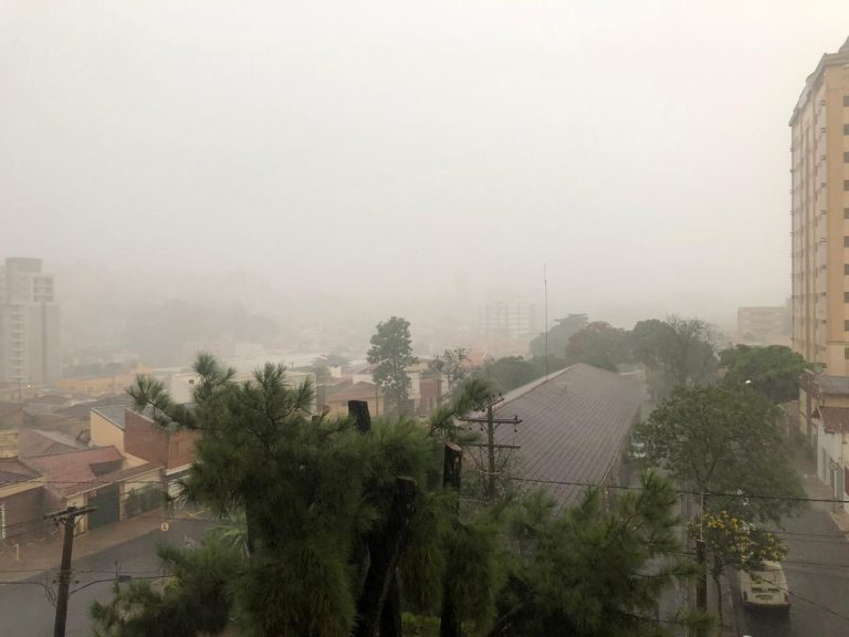 Defesa Civil alerta para chuva intensa em Ribeirão Preto