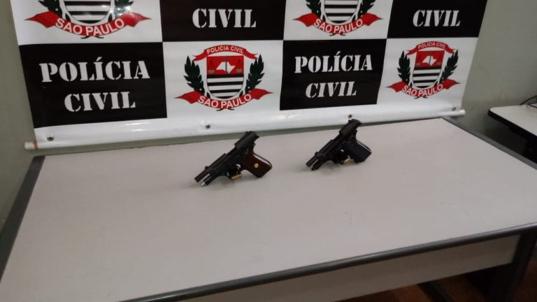 Homens são presos com pistolas semiautomáticas em Ribeirão Preto
