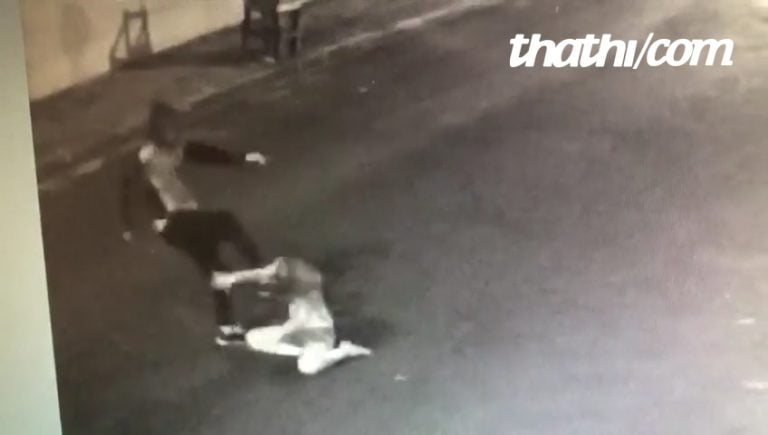 Câmeras registram mulher sendo espancada em Serrana