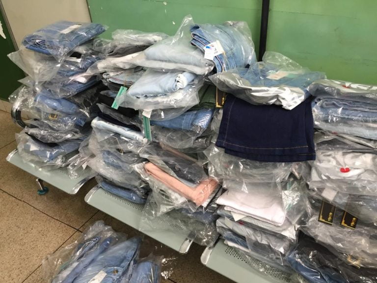 Loja de Ribeirão vendia roupas furtadas de confecção