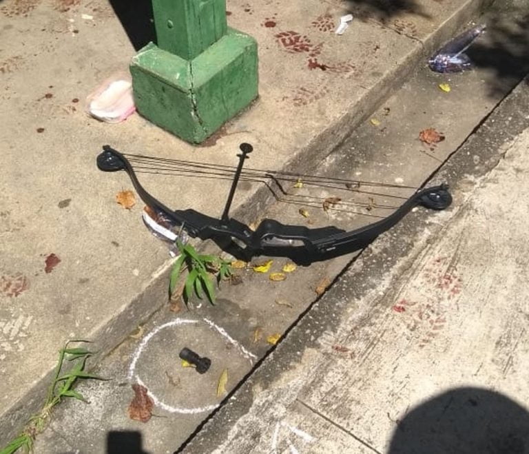 Adolescentes usaram revólver e arma medieval durante ataque em Suzano