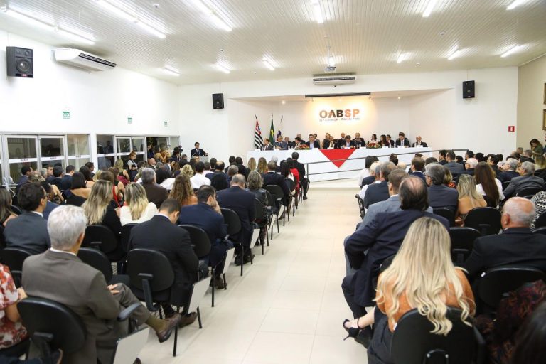 Nova diretoria da OAB regional Ribeirão Preto toma posse