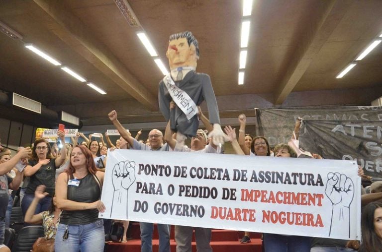 Câmara reprova pedido de impeachment contra Duarte Nogueira