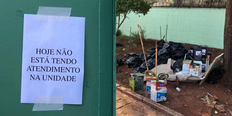 Serviço de pintura paralisa atendimento em UBS da zona Norte, nesta terça (28)