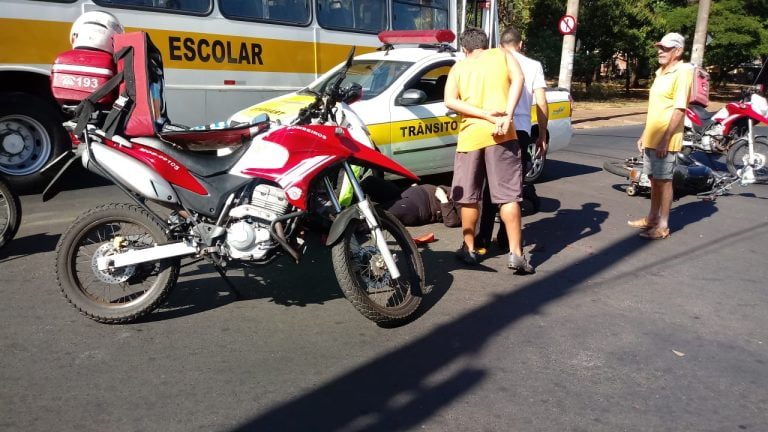 Responsável por acidente em Ribeirão deixa mulher ferida no local e foge