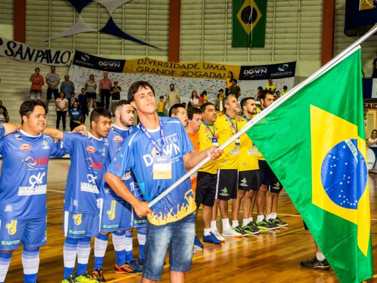 100%! Brasil vence Portugal pelo Mundial de Futsal Down