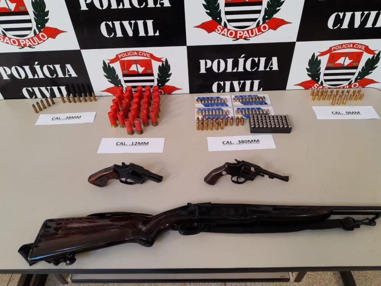 Homem é preso com armas e munições em Ribeirão Preto
