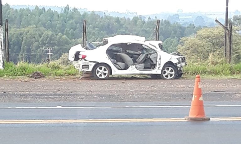 Três pessoas morrem em acidente na rodovia de Cajuru