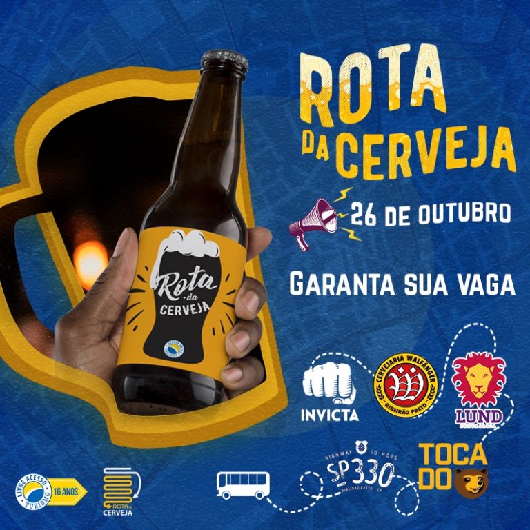 Rota da Cerveja acontece neste sábado em Ribeirão Preto