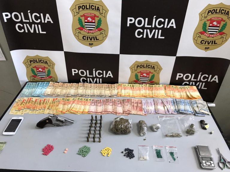 DISE apreende drogas que seriam vendidas no período de carnaval em Ribeirão