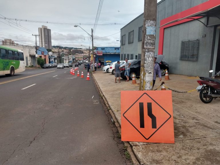 Trecho da avenida Brasil está interditado nesta quarta-feira (5)