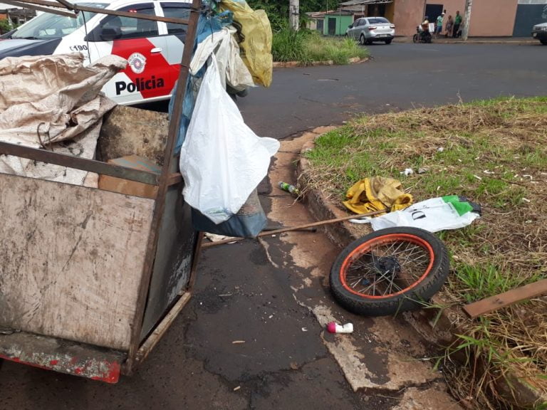 Homem de 85 anos morre depois de ser atropelado no bairro Tanquinho