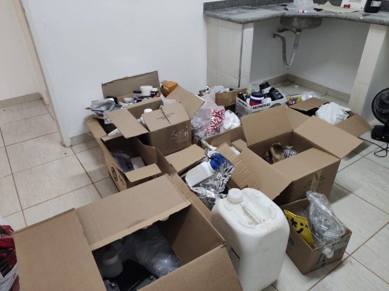 Laboratório de anabolizantes é desmantelado no Jardim Paulistano