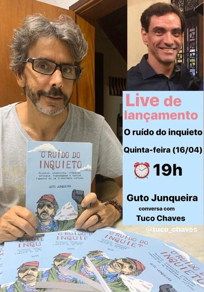 Em tempos de confinamento social, jornalista lança livro por meio de Live no Instagram e plataformas digitais