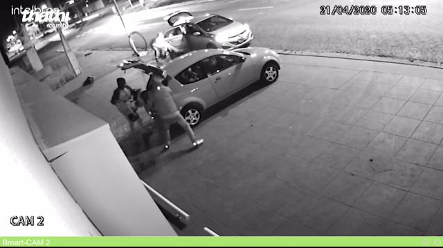 Vídeo: 5 bandidos assaltam loja de brinquedo na Av. Presidente Vargas