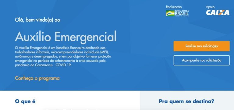 Governo começa a pagar auxílio emergencial de R$ 600 na quinta-feira