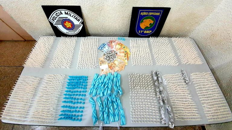 Policiais do BAEP localizam “entreposto” de drogas na zona Norte de Ribeirão Preto