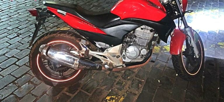 PM apreende menor com moto furtada na Nova Ribeirânia