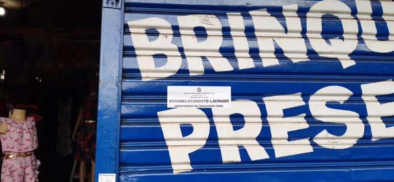 Em 17 dias, prefeitura lacra 17 comércios em Ribeirão por descumprir decreto do isolamento