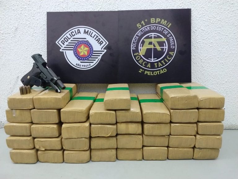 Força Tática apreende maconha e pistola no Planalto Verde em Ribeirão