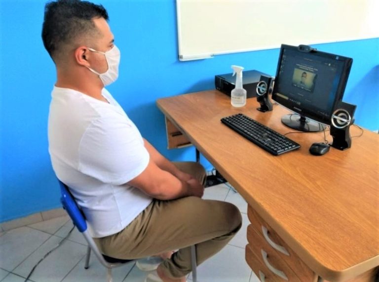 Em tempos de Covid-19, assistência jurídica é oferecida remotamente nos presídios