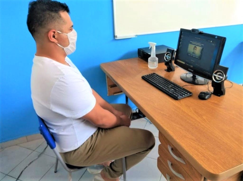 Atendimentos jurídicos a presos estão sendo feitos por videoconferência