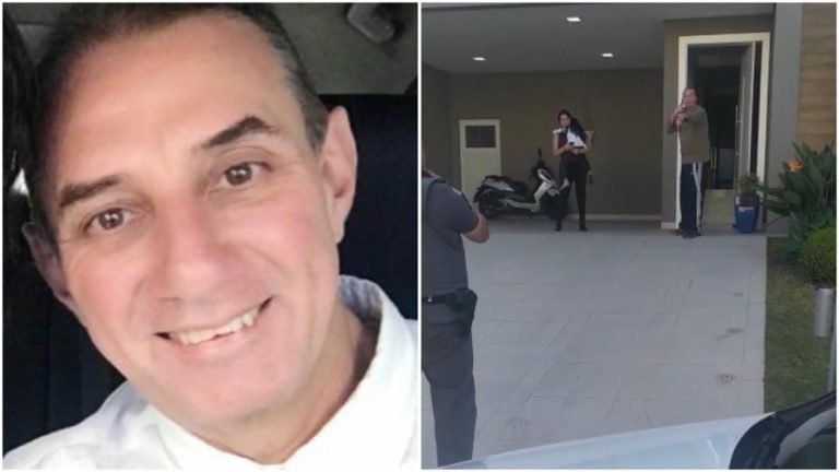 Vídeo | Empresário xinga PM de “merda” após denúncia de violência doméstica