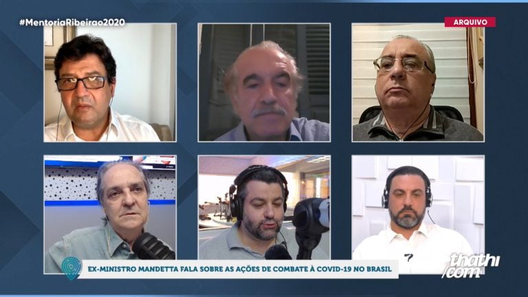 Vídeo | “Nós temos uma ocupação militar no Ministério da Saúde”, disse Mandetta, ex-ministro ao programa Mentoria Ribeirão