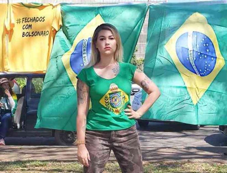 Ativista Sara Winter é presa pela Polícia Federal em Brasília