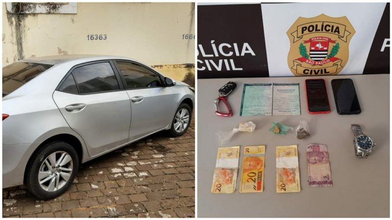 Polícia Civil prende casal do tráfico no Parque Ribeirão