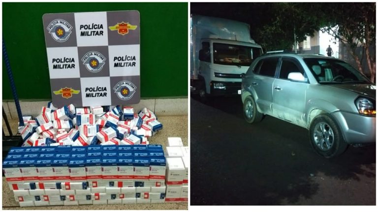 Quadrilha é presa com carga roubada de remédios