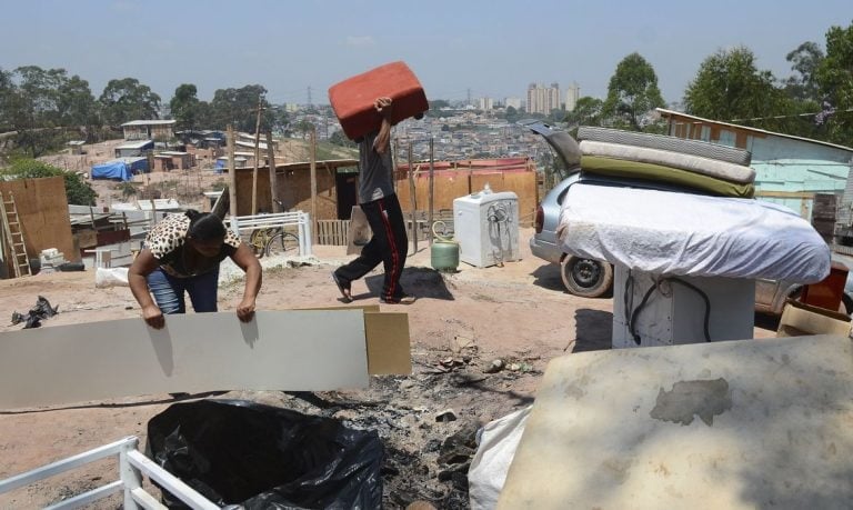 Número de remoções e despejos dobra em SP na pandemia