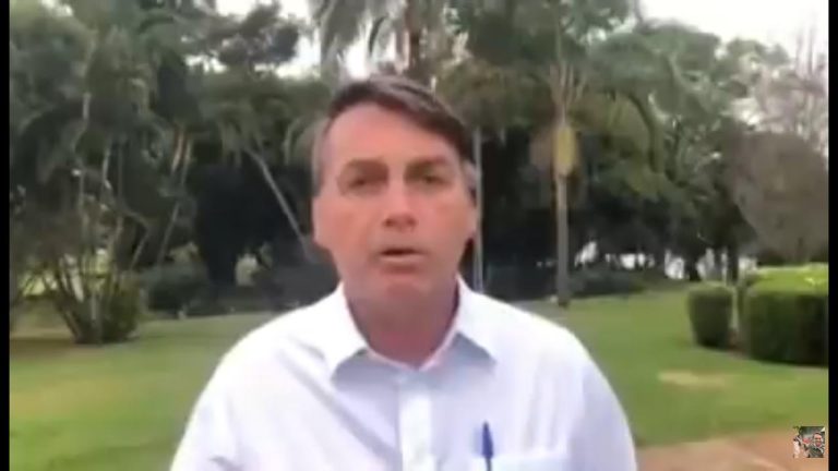 Em vídeo, Bolsonaro defende abertura do comércio