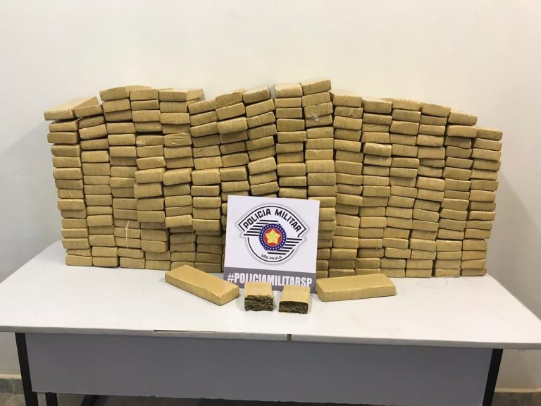 BAEP apreende uma tonelada de maconha em operação policial na região
