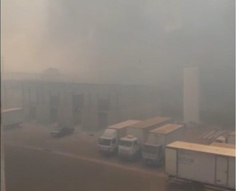 Vídeo |Fumaça toma conta da Cândido Portinari; fogo interdita Anhanguera