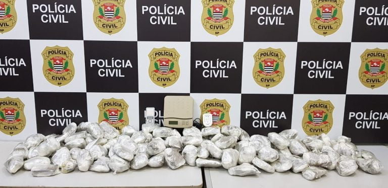 Homem é preso com 37,5 kg de maconha no Simioni em Ribeirão Preto