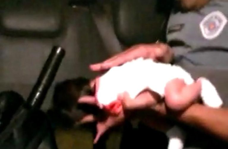 Vídeo | Policial militar salva a vida de bebê de quatro meses em Franca