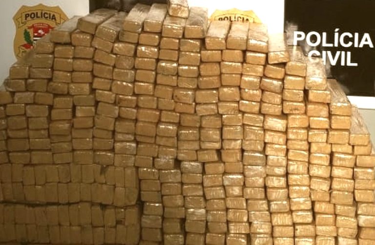 Homem de 34 anos é preso com 400 quilos de maconha em Franca