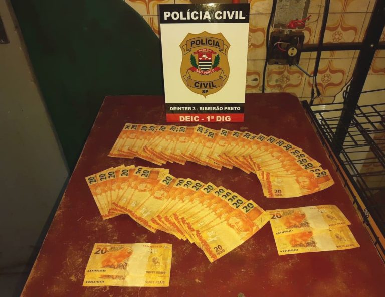 Homem é preso com notas falsas e máquinas caça-níquel em Ribeirão Preto