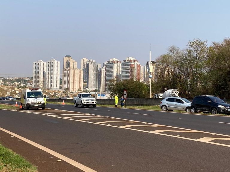 Seis veículos se envolvem em acidentes no Anel Viário Sul, em Ribeirão