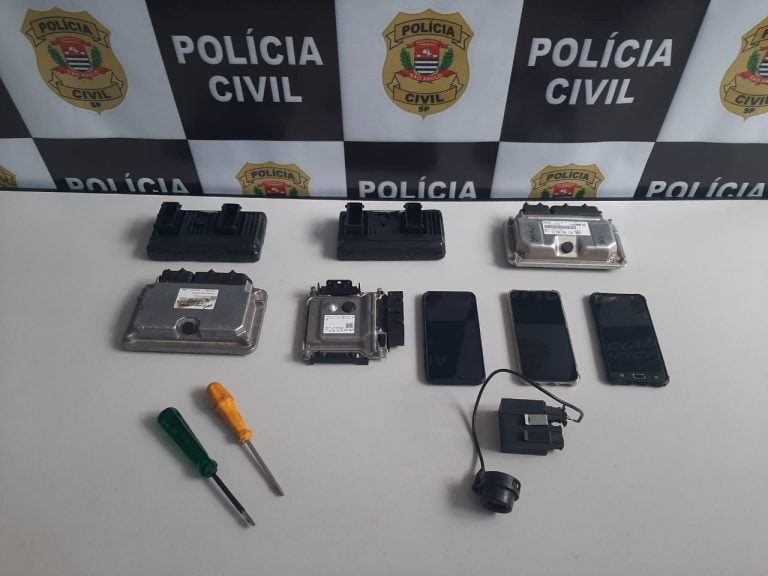 Polícia Civil prende quadrilha especializada em furtos de veículos em cidade da região