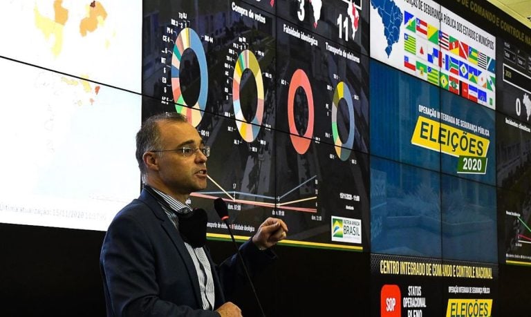 Ministério da Justiça: 1,1 mil eleitores e 122 candidatos foram presos