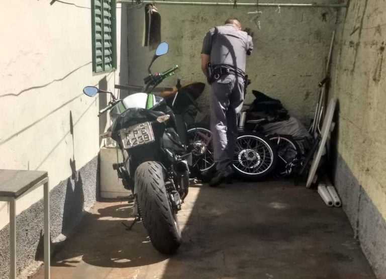PM recupera moto roubada de R$ 35 mil nos Campos Elíseos