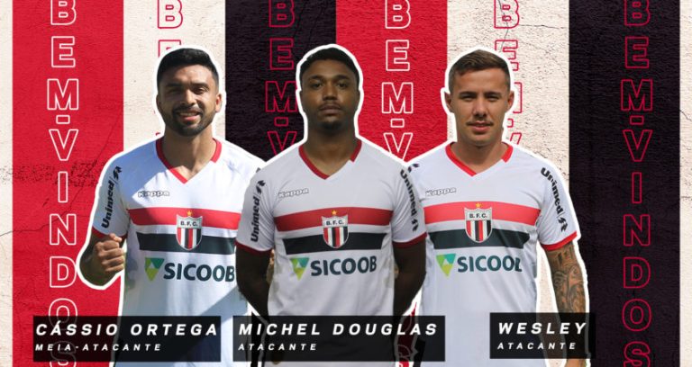 Contra degola, Botafogo contrata três para Série B