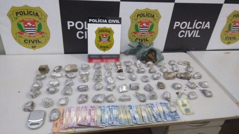 Deic de Ribeirão Preto prende homem que armazenava 68 porções de maconha dentro de um bar