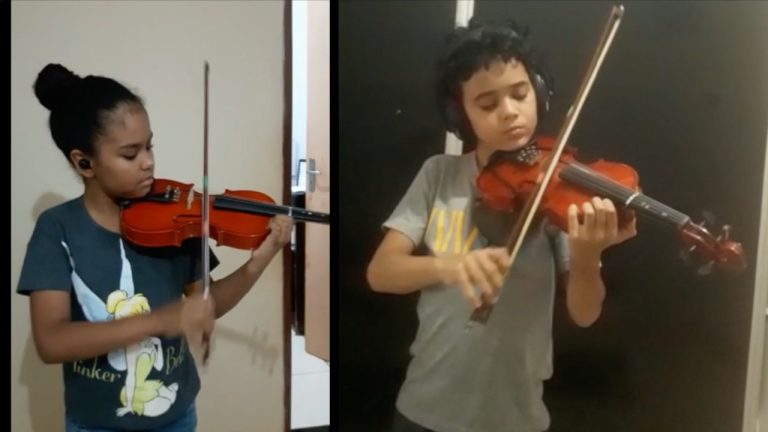 Alunos da Alma confeccionam instrumentos musicais adaptados