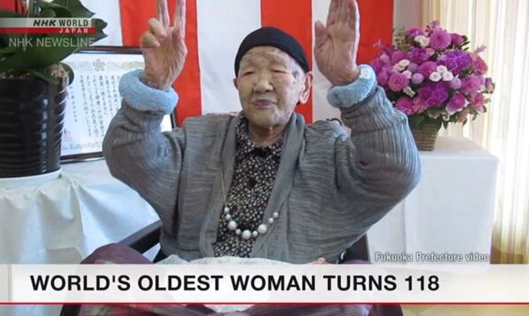 Mulher mais velha do mundo faz aniversário de 118 anos neste sábado